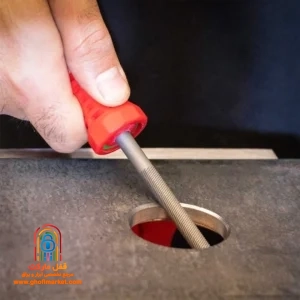 مقطع کاملاً گرد سوهان مهندسی ایران پتک PB35303