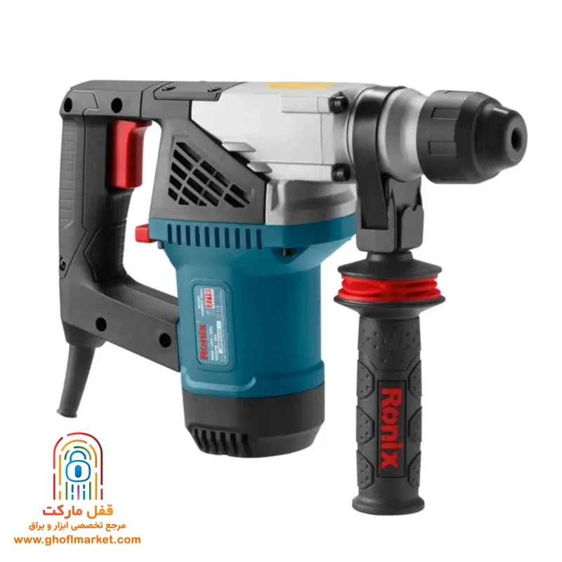 ابزارگیر چهار شیار SDS Plus بتن کن رونیکس 2710 با ظرفیت 28 میلی متر