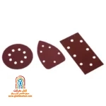 سه صفحه سنباده گرد و مستطیلی و مثلثی همراه سنباده لرزان رونیکس 8624