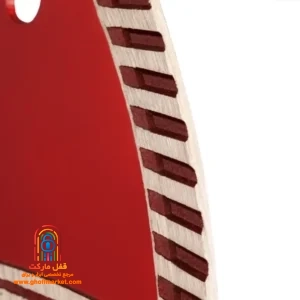 لبه توربو با دندانه‌های مورب و یکپارچه صفحه RH-3506 برای برش سریع و صاف