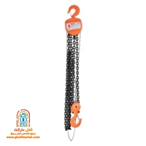 کاربرد جرثقیل زنجیری 5 تن رونیکس در انبار و بارگیری سنگین