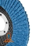 ذرات ساینده زیرکونیوم اکساید روی فلاپهای RH-3771 در نمای نزدیک