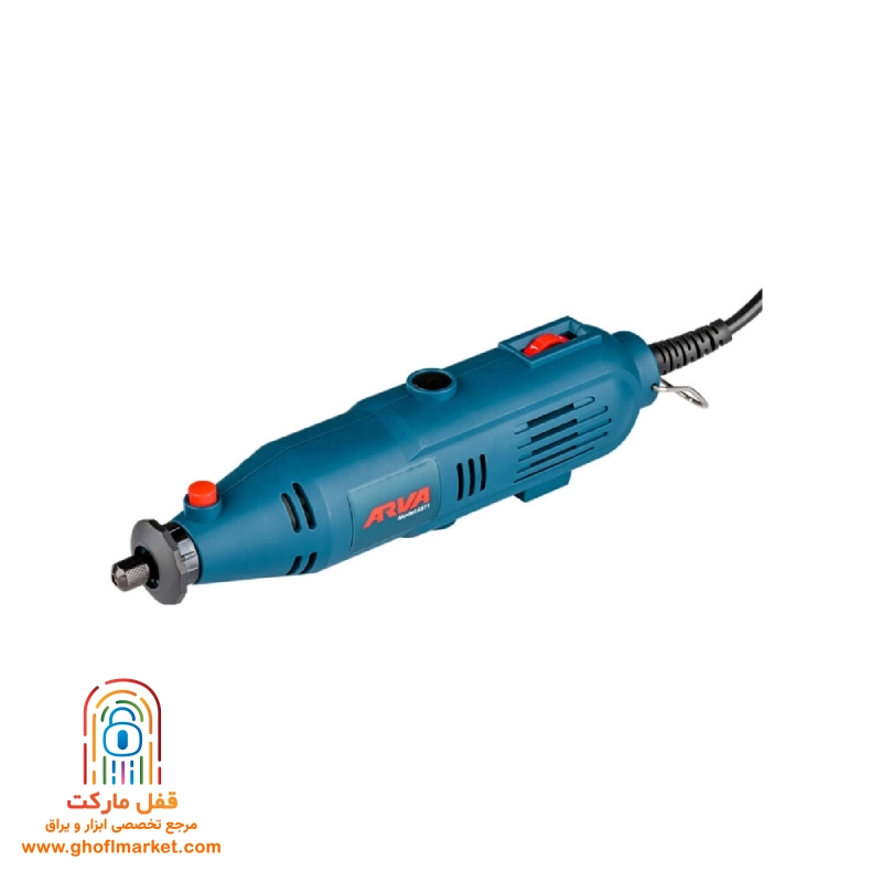 arva-5571-210pc-mini-rotary-tool فرز مینیاتوری ۲۱۰ پارچه آروا مدل ۵۵۷۱ با موتور ۱۳۵ وات و سرعت متغیر