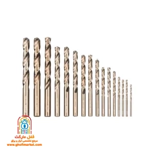 مته های HSS طلایی آروا مدل ۷۷۰۶ با جنس فولادی و سایزهای متنوع