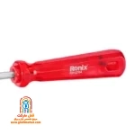 دسته پی وی سی کریستالی ارگونومیک پیچ گوشتی دو سو رونیکس مدل RH-2764