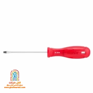 پیچ گوشتی دو سو رونیکس مدل RH-2734 با سایز 3 در 75 میلی متر و دسته قرمز