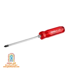 پیچ گوشتی ضربه خور چهارسو رونیکس مدل RH-2955 سایز 1 در 150 میلی متر