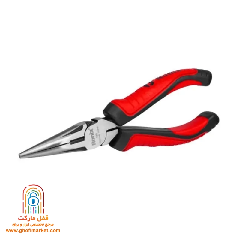 ronix-rh-1326-pliers دم باریک صنعتی 6 اینچ لئو مدل RH-1326 با فک دقیق و فولاد کروم نیکل