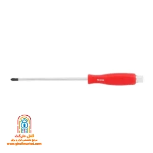 پیچ گوشتی چهار سو ضربه خور 150×6 میلی متری رونیکس مدل RH-2932 با دسته پلی پروپیلن