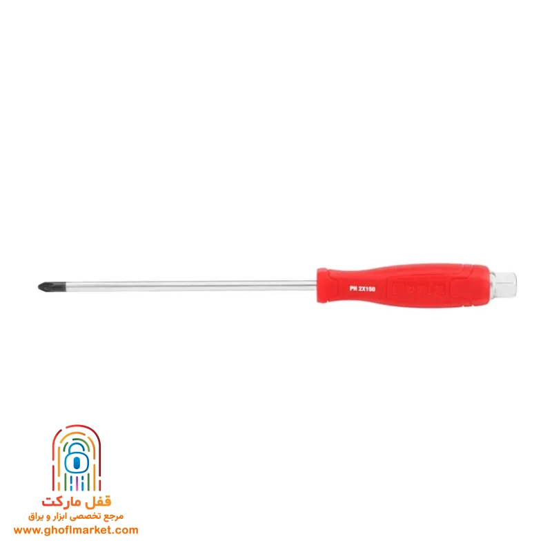 ronix-rh-2932-screwdriver پیچ گوشتی چهار سو ضربه خور 150×6 میلی متری رونیکس مدل RH-2932 با دسته پلی پروپیلن