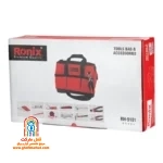 جیب ها و محفظه های داخلی کیف ابزار رونیکس مدل RH-9101