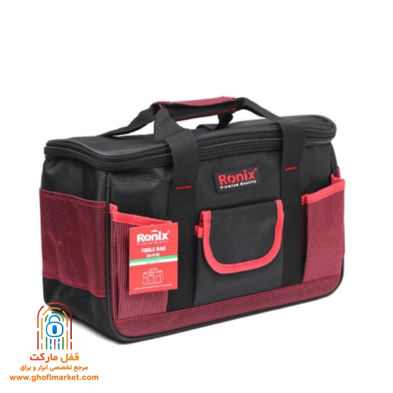 ronix-rh-9192-canvas کیف ابزار کنسولی متوسط رونیکس مدل RH-9192 با برزنت دورو